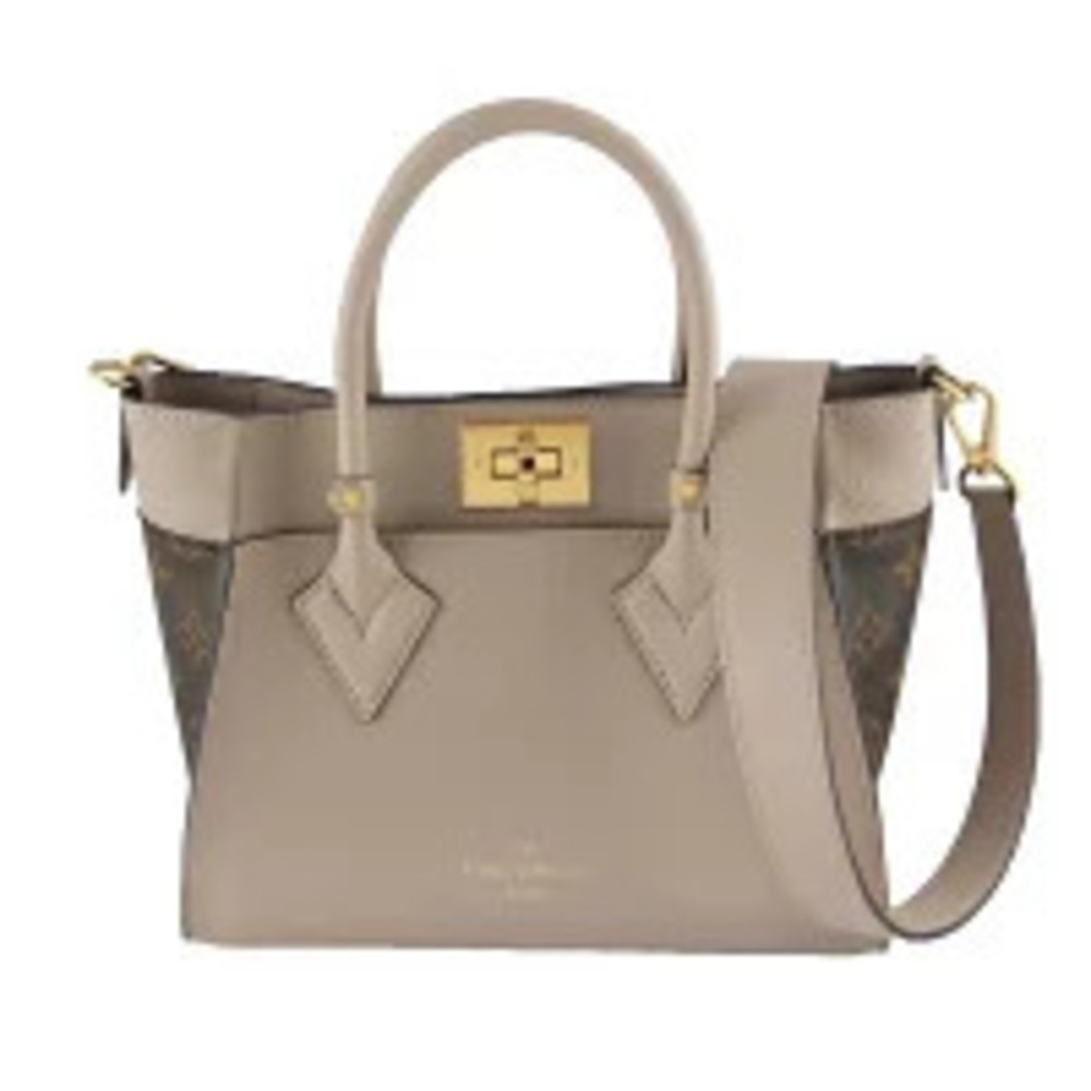 Louis Vuitton On My Side Bag Monogram Greige